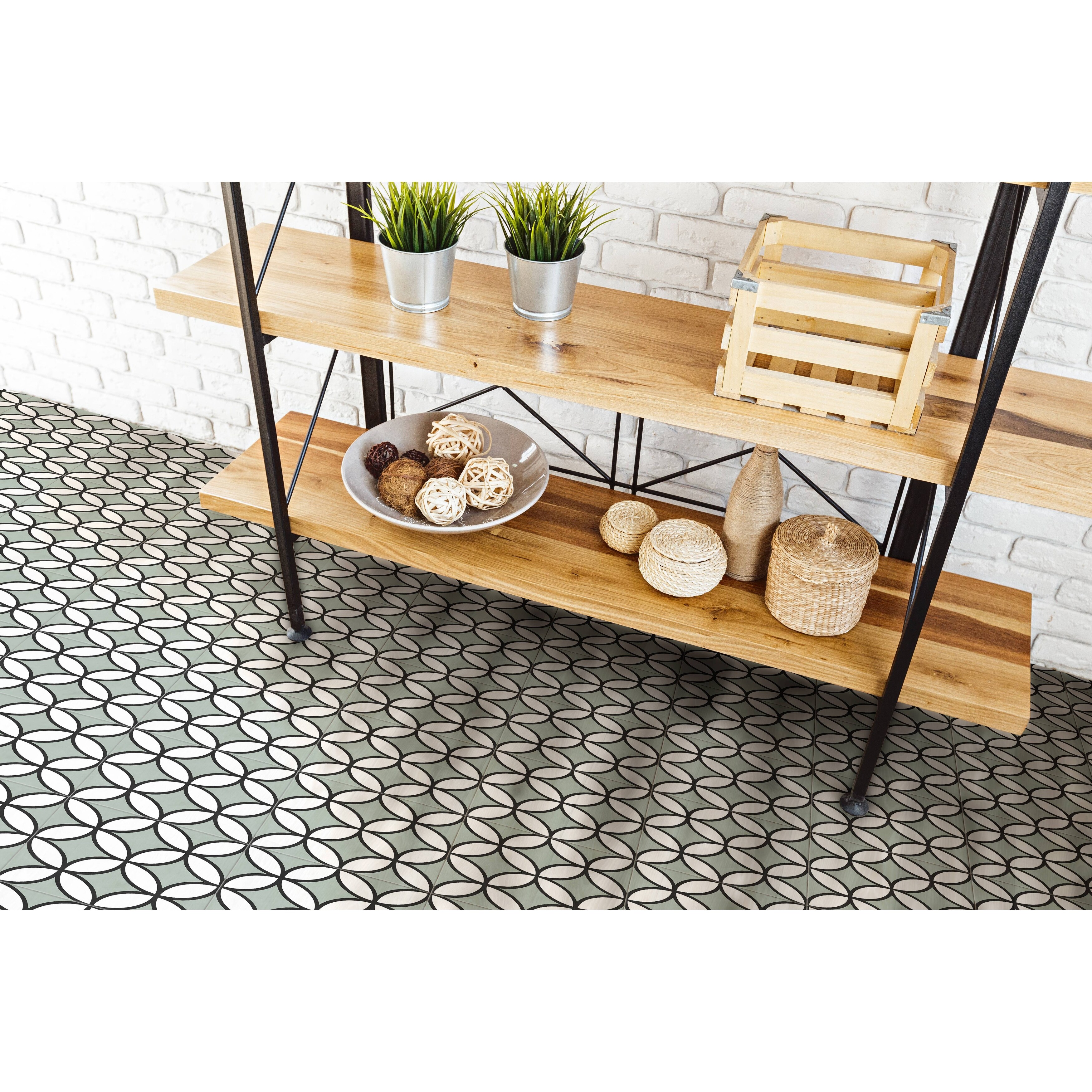8x8 Brilliant Green Porcelain Floor And Wall Tile 3 88 Sq Ft 9 Pcs Per Box Overstock 29966177 8 X 8