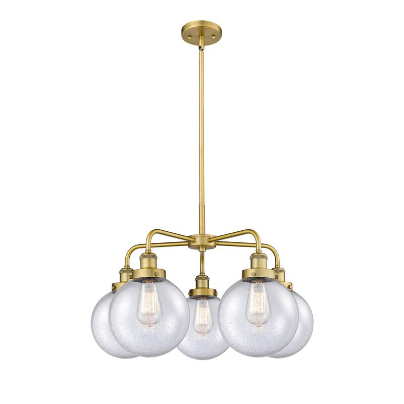 Innovations Lighting Beacon - 5 Light 26" Stem Hung Chandelier
