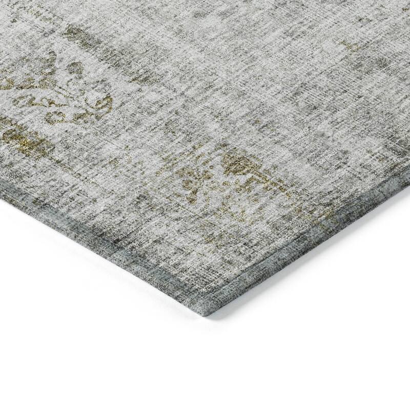 HomeRoots Floral Transitional Rectangle Outdoor Rug