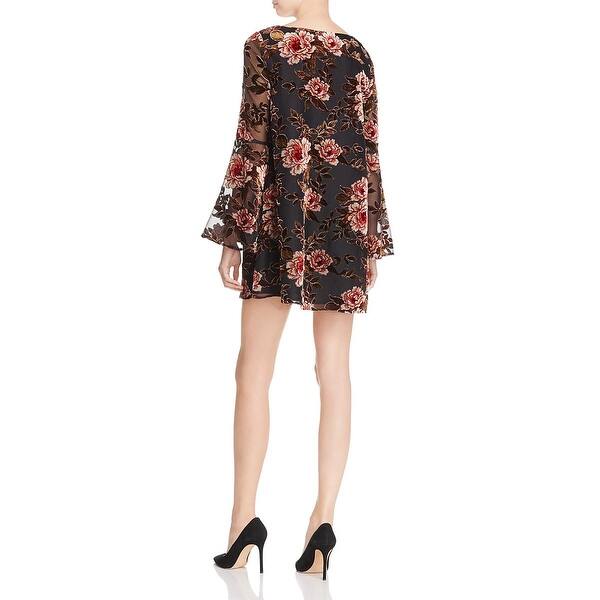 Shop Cupcakes And Cashmere Womens Valda Party Dress Velvet Burnout