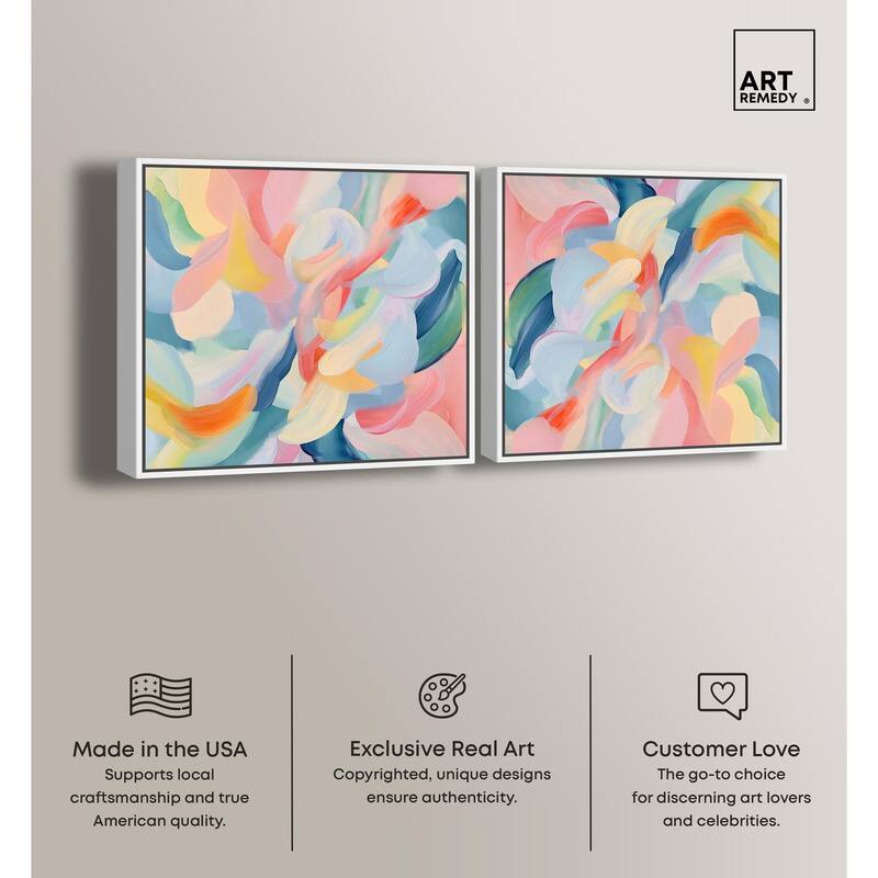 Mediterranean Blooms Canvas by Art Remedy