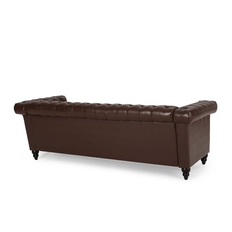 Parkhurst Chesterfield Tufted 3-seat Sofa by Christopher Knight Home