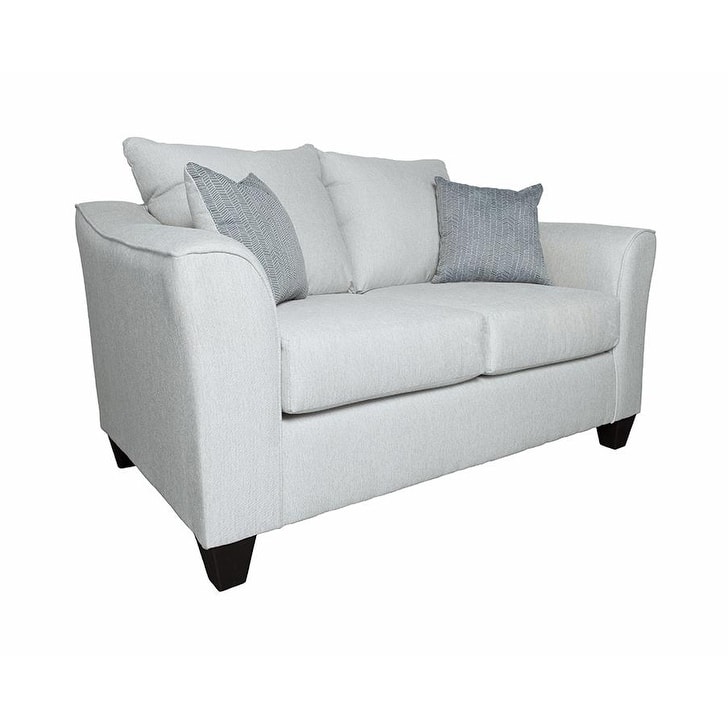 Alcazar Grey Mist 2-piece Upholstered Sofa Set