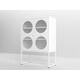 preview thumbnail 3 of 8, Metal 2 Mesh Doors Storage Cabinet with 3 Shelves