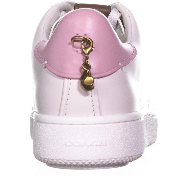 coach c101 low top sneaker pink