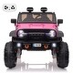 preview thumbnail 15 of 26, 24V 2 Seater Electric Kids Ride on Truck with Remote Control Pink