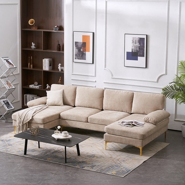 U store shaped sofa