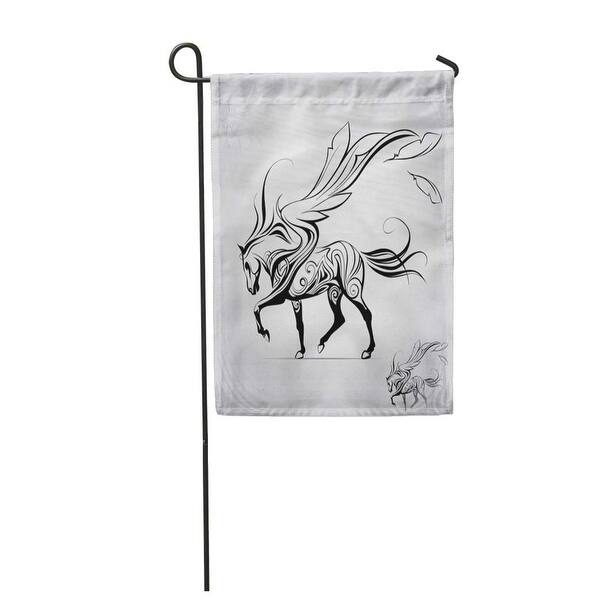 Shop Horse Pegasus Walking Against The Wind Race Tribal Tattoo