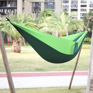 NEW Clevr Single Person Portable Parachute Nylon Fabric Hammock Travel Camping 