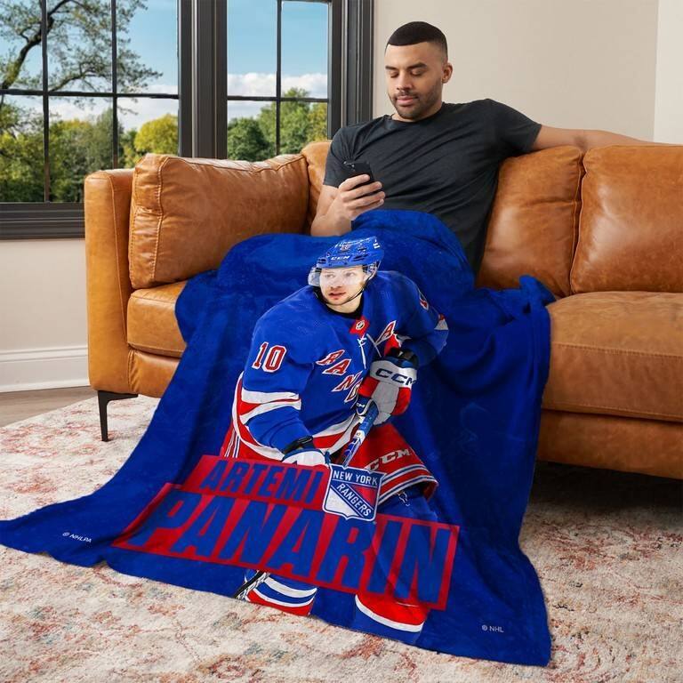 NHL Player Silk Touch Throw Blanket