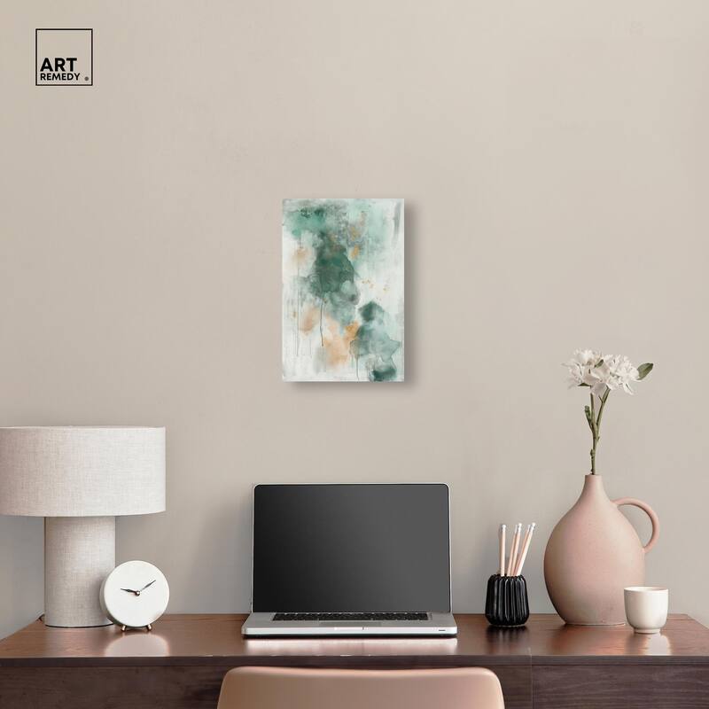 Verdant Vapors I Canvas by Art Remedy, Gallery Wrapped