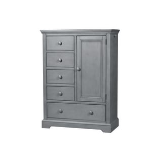 Hanley 42" Wide Chifferobe, Cloud