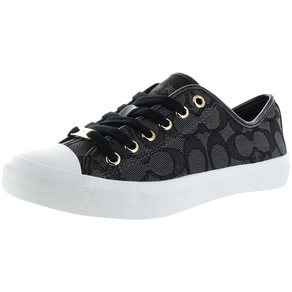 coach canvas sneakers