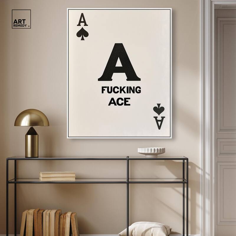 Ace Canvas by Art Remedy