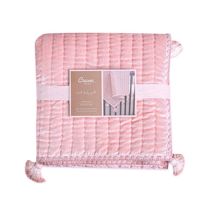 Crane Baby Quilted Blanket