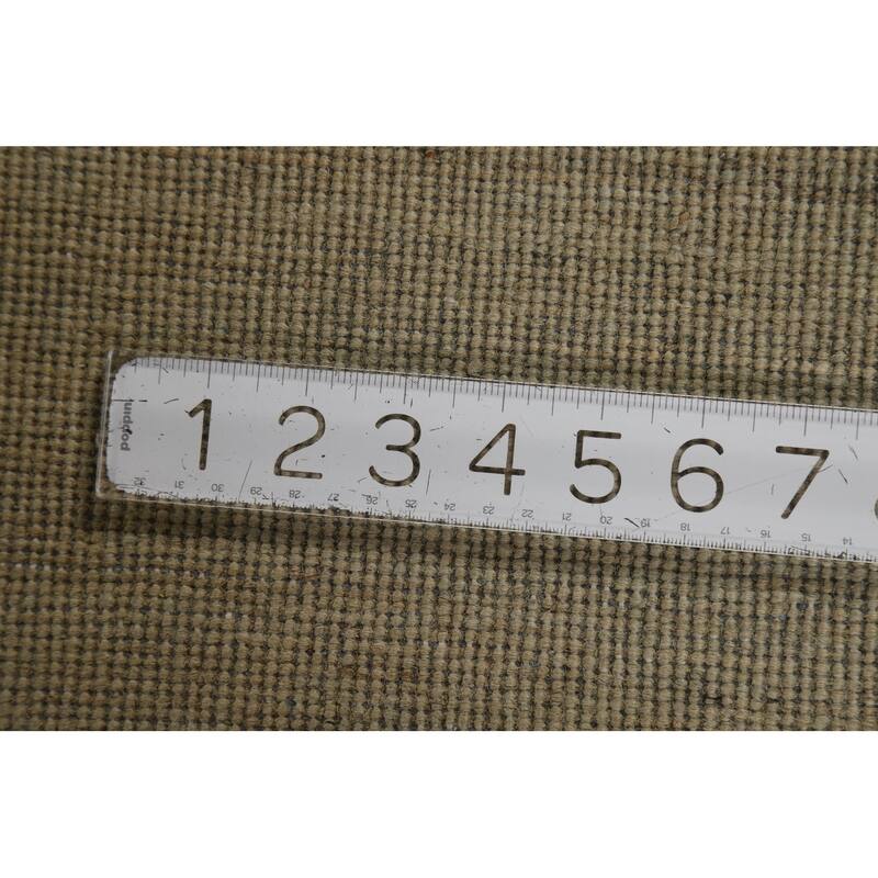 Contemporary Solid Gabbeh Oriental Area Rug Handmade Wool Carpet - 4'11" x 6'4"