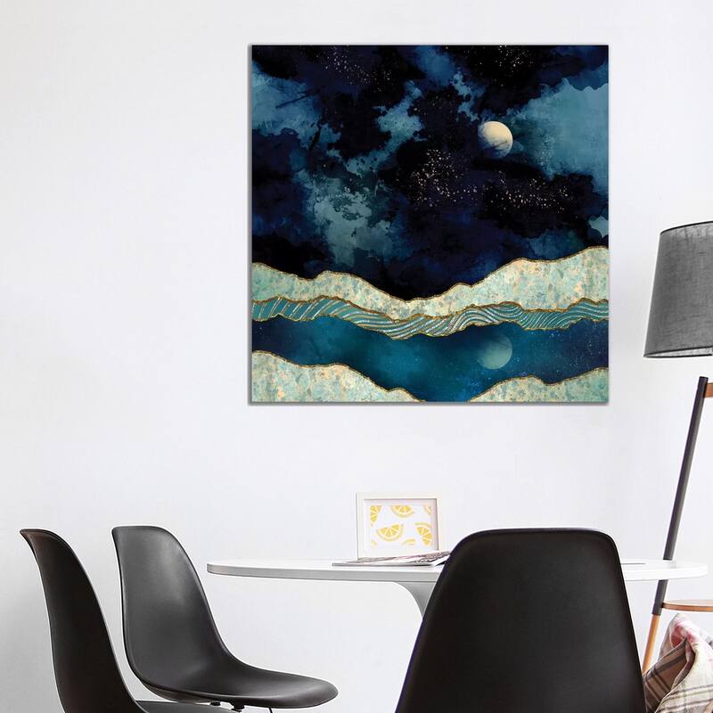 iCanvas "Indigo Sky" by SpaceFrog Designs Canvas Print - 37x37x1.5