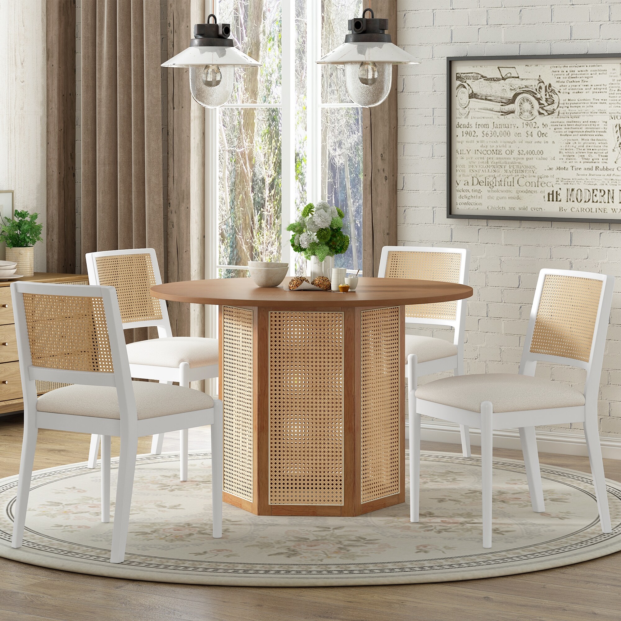 Dining table set under $300 discount