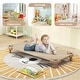 preview thumbnail 26 of 28, Costway Pack of 6 Kids Stackable Naptime Cot 52" L x 23" W Daycare - See Details