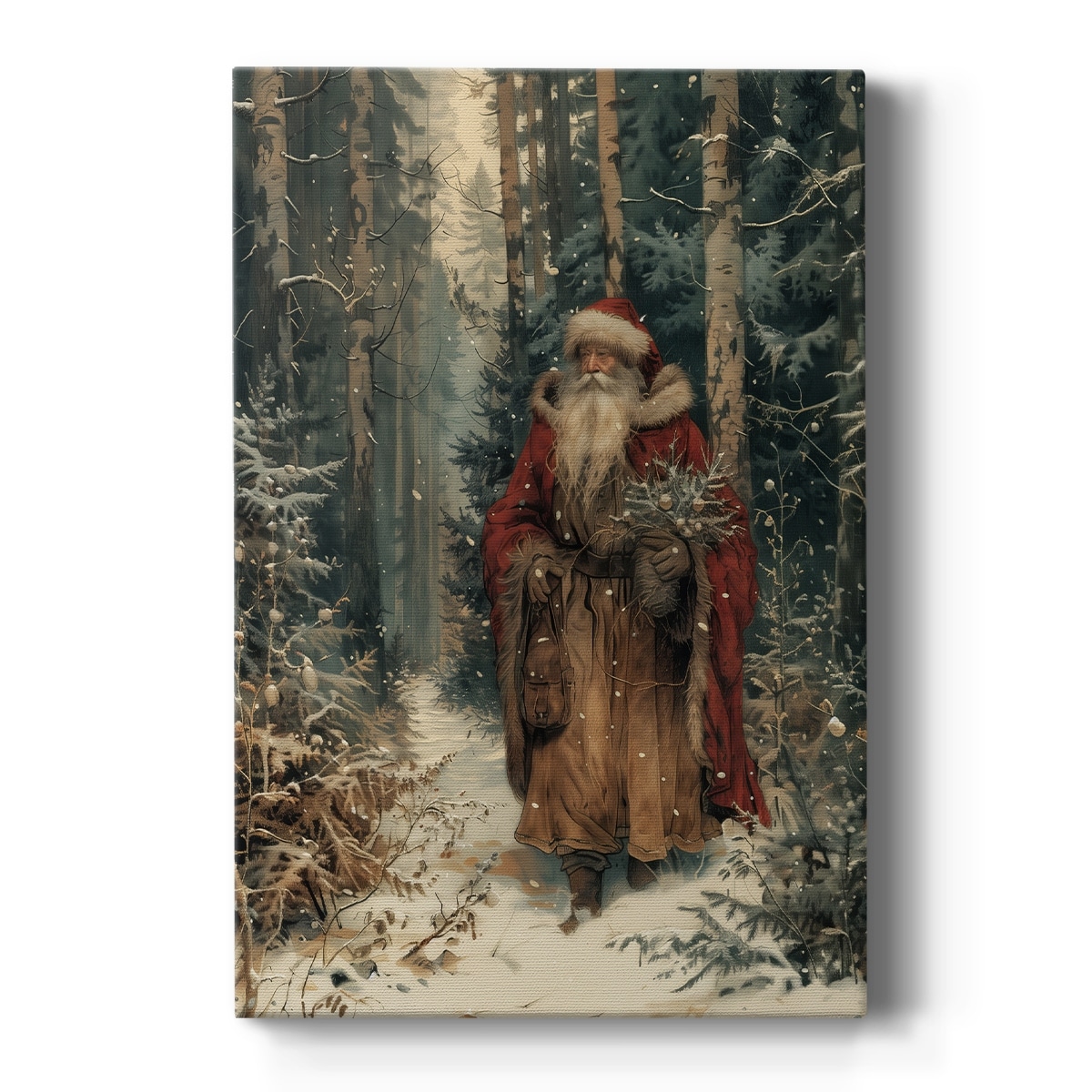 Christmas Holiday Art - Gallery Wrapped Canvas DCXXX