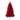 7' Metallic Red Tinsel Artificial Christmas Tree - Unlit - 7 Foot