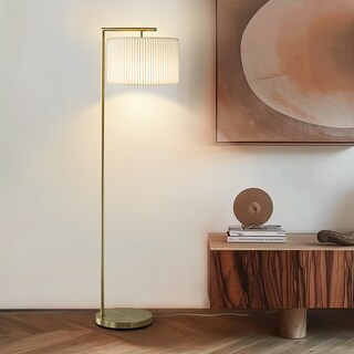 Brightech Montage Modern 60 in. Antique Brass Arc Super Bright LED ...