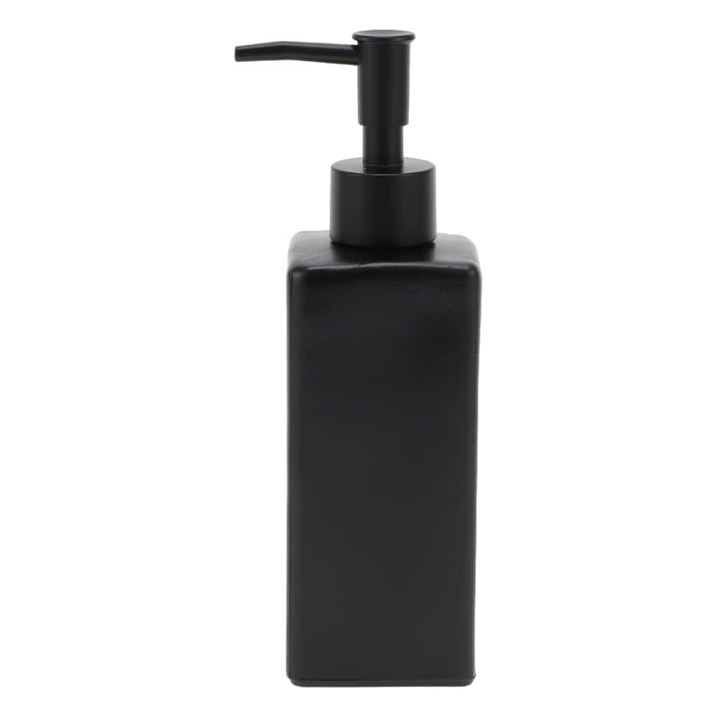 Square Elegant Soap Pump Dispenser for Laundry Rooms Hotels 350ml 1 Pcs