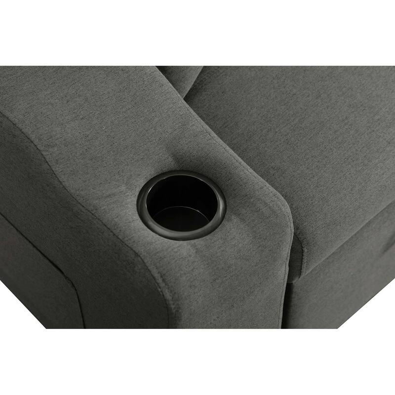 Comfortable sofa with magazine pocket,left and right interchangeable