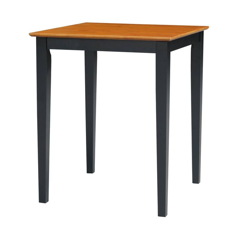 Solid Wood Counter Height Table and 2 Madrid Stools