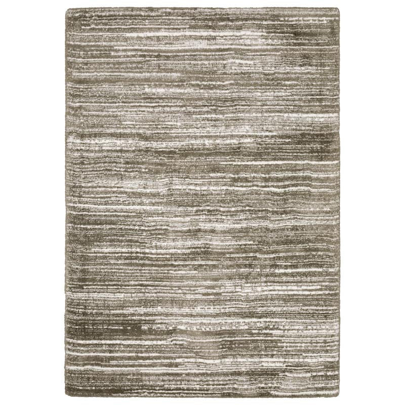 HomeRootsStriped Industrial Runner Area Rug
