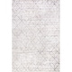 preview thumbnail 2 of 10, Nuloom Grier SplashGuard Diamond Machine Washable Area Rug