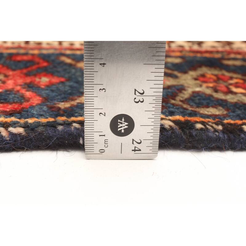 ECARPETGALLERY Hand-knotted Anatolian Vintage Red Wool Rug - 3'8 x 6'9