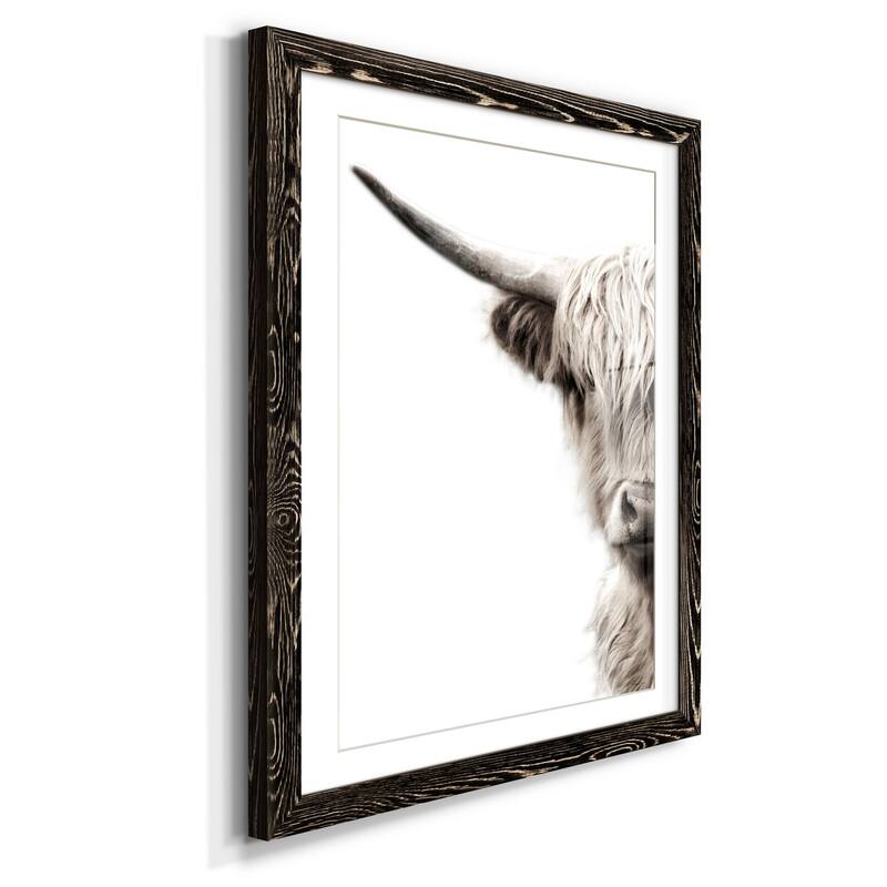 Highland Cattle-Premium Framed Print - Ready to Hang
