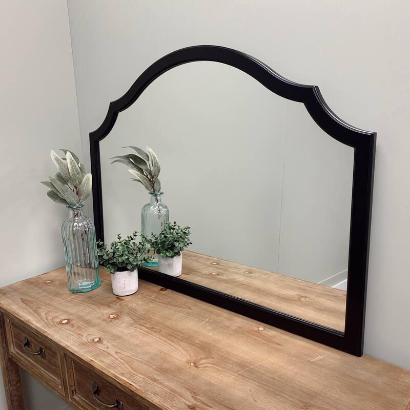 Mifflin Framed Mantel Mirror - Peaks Cathedral - 38.4x27.4