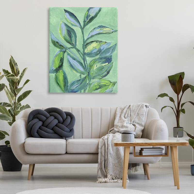 Stupell Leafy Plant Foliage Canvas Wall Art Design By Nikita Jariwala