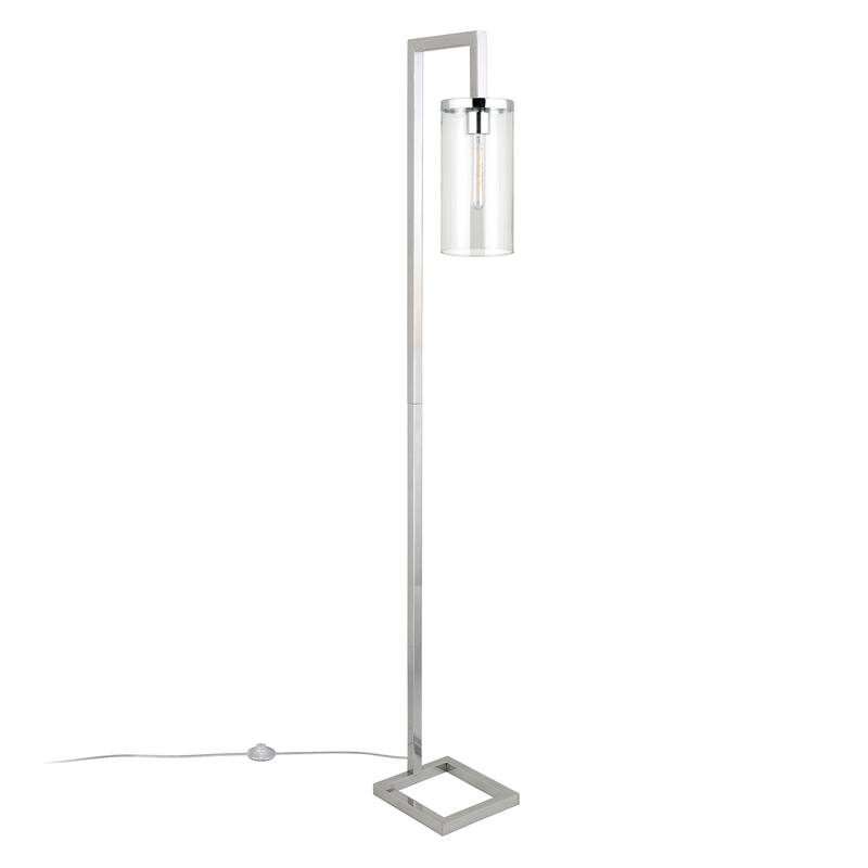 Malva 67.75" Tall Floor Lamp with Glass Shade - 11" Wide