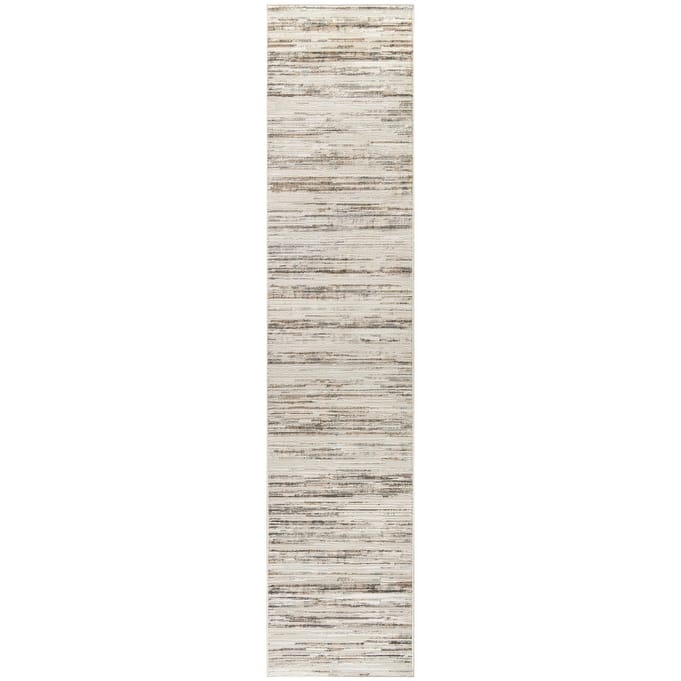 Nourison Serenity Home Indoor Abstract Area Rug - 2' 2" x 6' - Beige