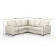 preview thumbnail 2 of 2, Savannah 2x2 100% Full Top Grain Leather Sectional