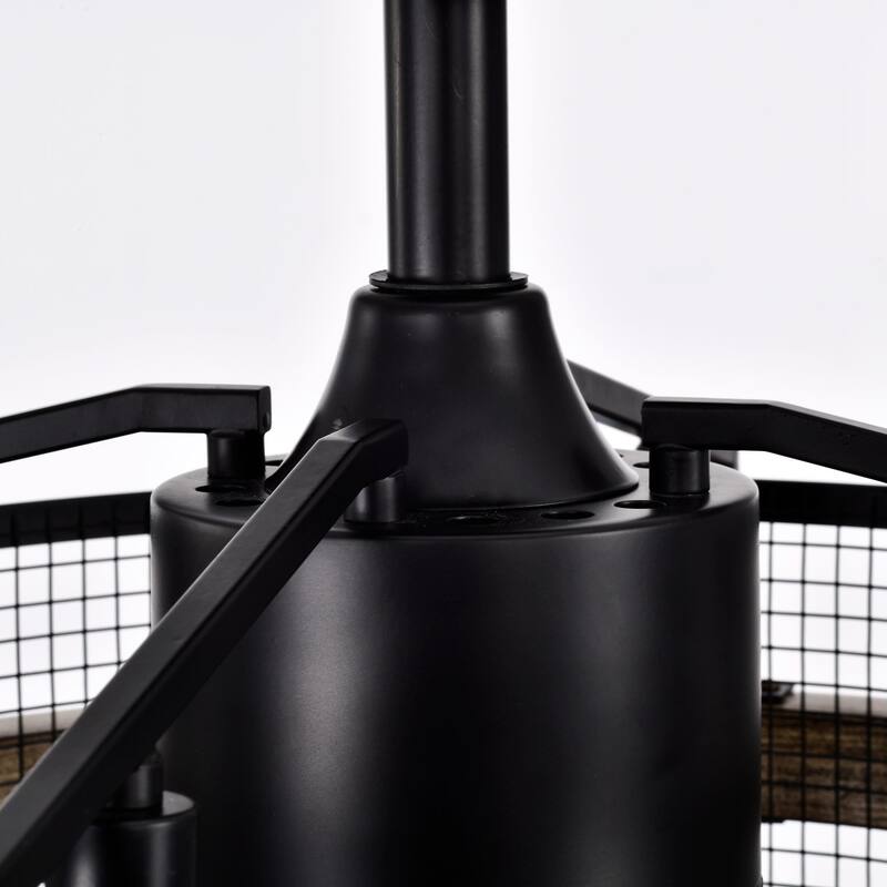 20" 5-Blade 4-Light Fandelier Ceiling Fan with Light