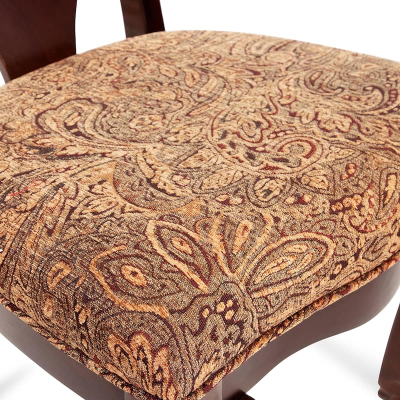 Carpia Traditional Wood Dining Chairs (Set of 2) by Furniture of America