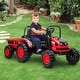 preview thumbnail 2 of 24, Kids Ride on Tractor with Tiltable Trailer 6 Wheels
