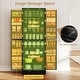 preview thumbnail 8 of 8, Gymax 65-inch Kitchen Pantry Cabinet w/ 16 Door Shelves & 6 Adjustable