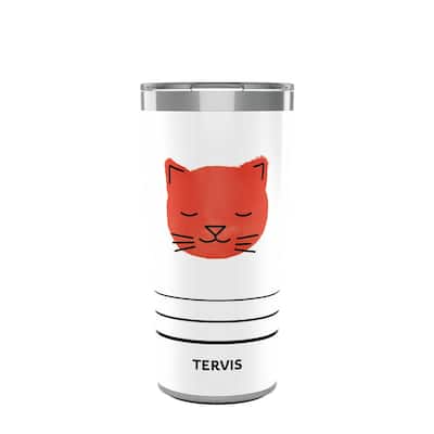 Tervis Traveler Pet Face Triple Walled Insulated Travel Tumbler, Kitty