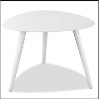 14 X 19 X 17 Powder Coated Aluminum Small Side Table
