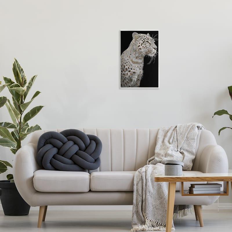 Stupell Elegant Glam Leopard Spots Wall Plaque Art Design By Sasha