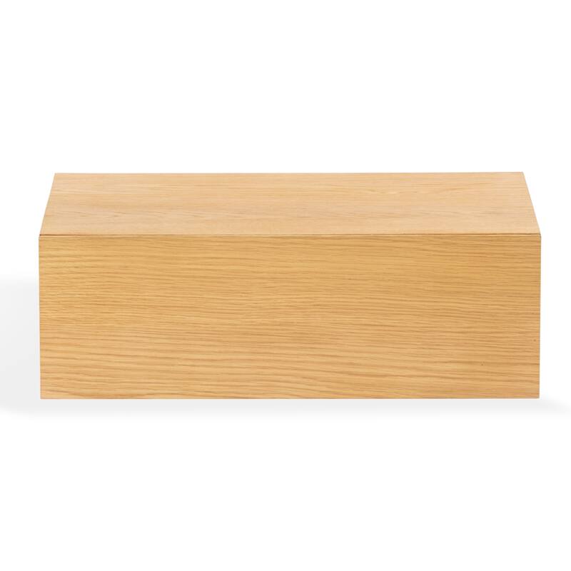 SAFAVIEH Couture Forrester 1-Drawer Floating Nightstand - Natural