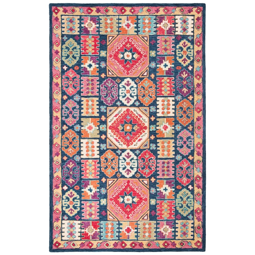 SAFAVIEH Handmade Aspen Maire Bohemian Wool Rug