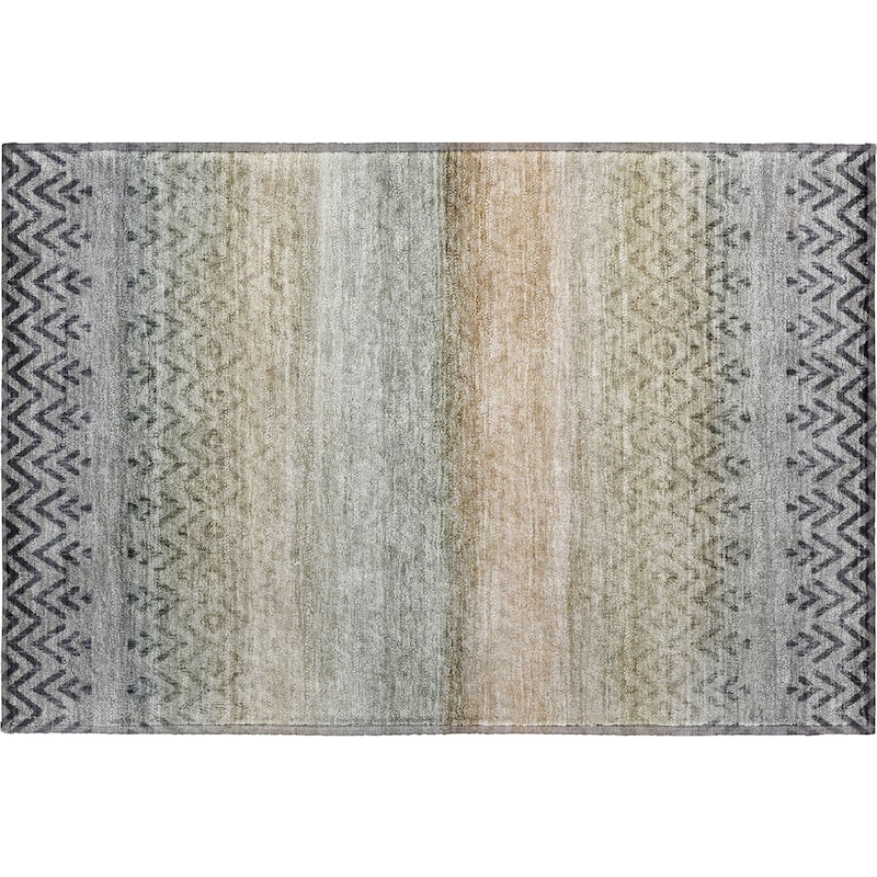 Premium Washable Super Soft Boho Ombre Mayfield Rug