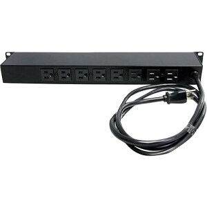 Startech Rkpw081915 Rackmount Pdu W/ 8 Outlets & Surge Protection - 1U