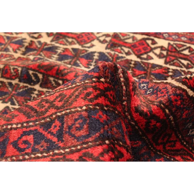 ECARPETGALLERY Hand-knotted Teimani Beige Wool Rug - 2'10 x 4'7